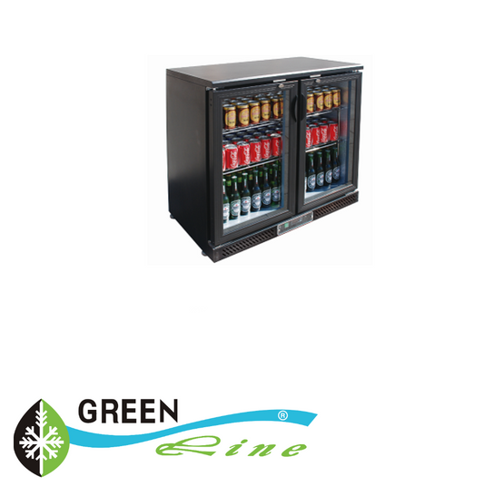 GREENLine Back Bar Fridge Single Door 600MM 138L Capacity - GLBE129A