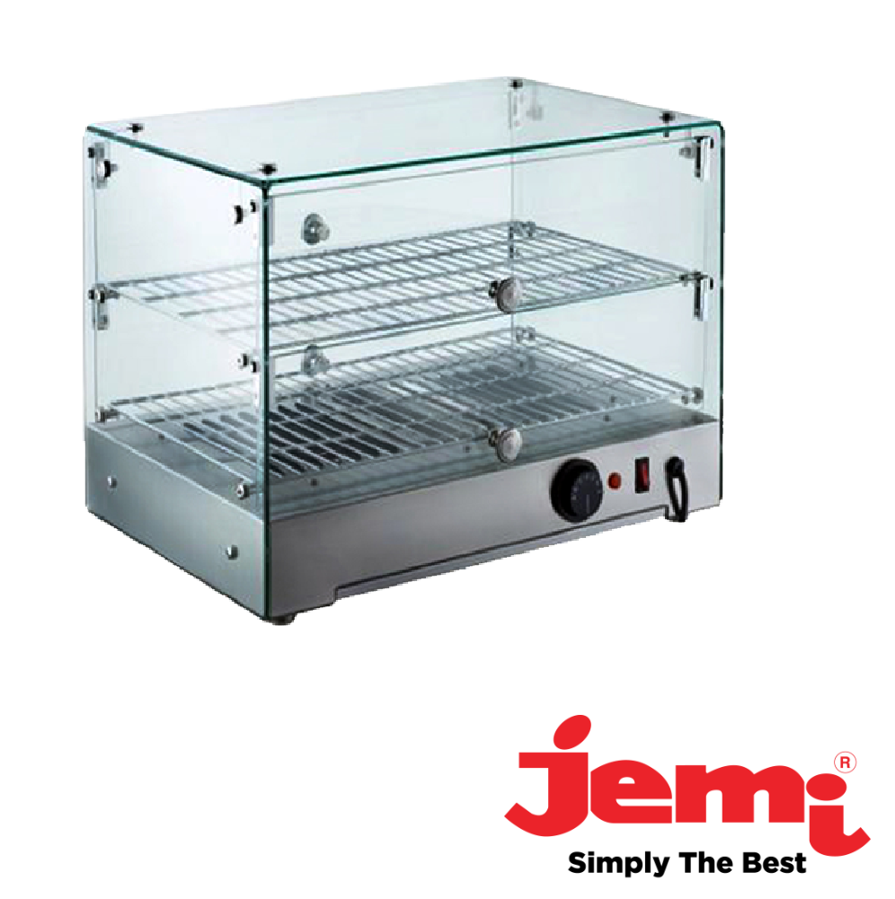 JEMI Hot Food Display Pie Warmer 50 Pies - JEMI-50P